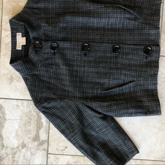 Michael Kors Button Swing Jacket - Picture 6 of 8